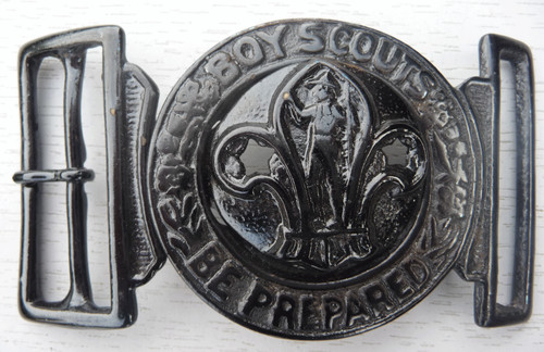 Boy scout belt buckle - scout, vintage
