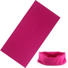 sciarpa bandana tubolare traspirante foulard moto microfibra rosa pink 