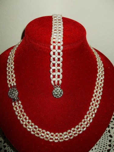 Parure collana bracciale - collana, in