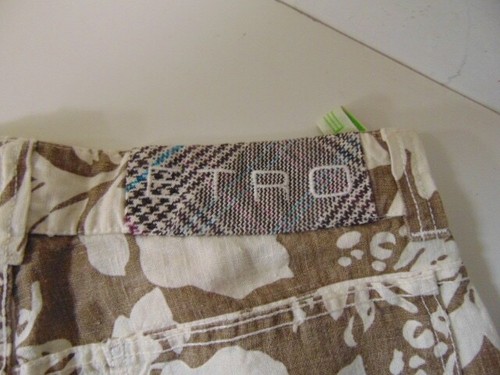 Etro milano bermuda puro lino - etro,