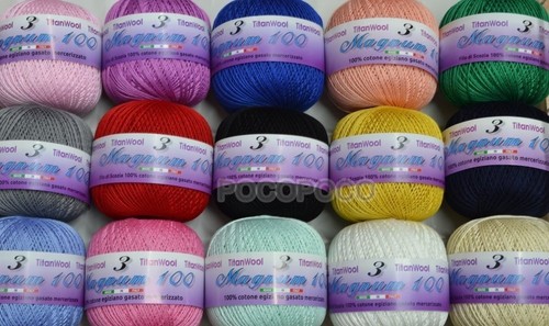 Gomitolo puro cotone - , di