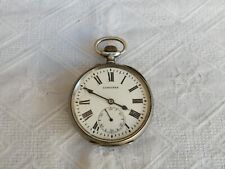 ANTICO OROLOGIO DA TASCA TASCHINO LONGINES FERROVIE DELLO STATO FUNZIONANTE