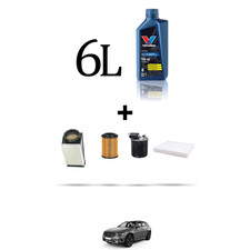 HOFFCAR Kit tagliando 4 FILTRI