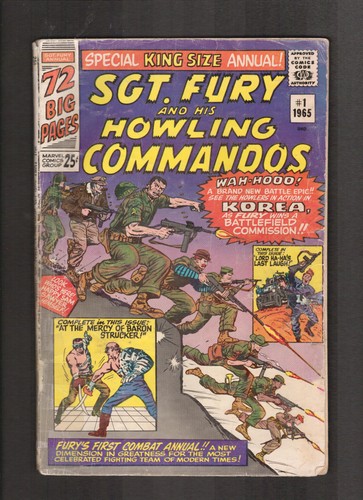 Sgt fury annual and - sgt., (1965)