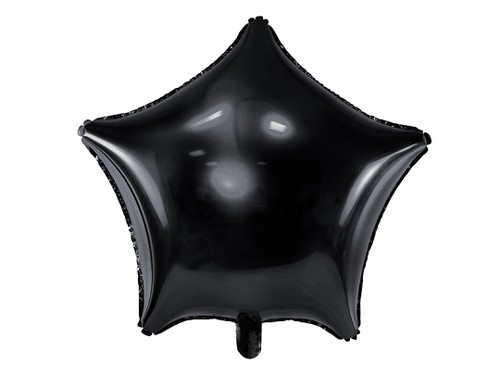 Pallone palloncino stella nera - pallone,