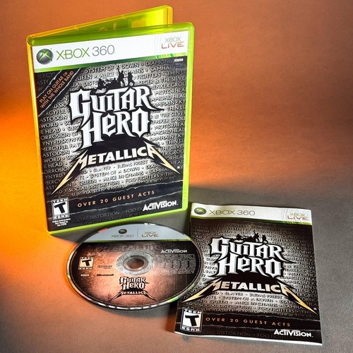 Guitar hero metallica - metallica, xbox
