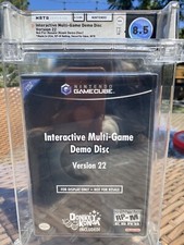 Nintendo Gamecube 2004 disco demo interattivo multigioco v 22 CIB WATA 8.5