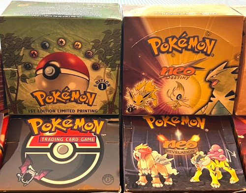 Lotto booster box vuoti