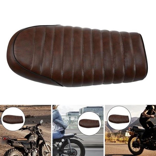 Sedile moto cafe racer - racer, marrone