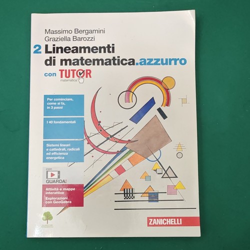 Zanichelli lineamenti - zanichelli,
