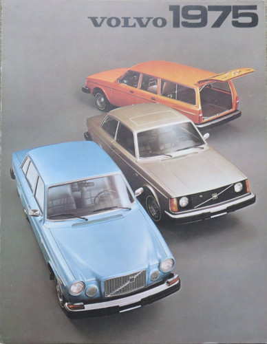 Brochure depliant volvo 164 - brochure,