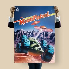 Poster Moon Patrol stampa di