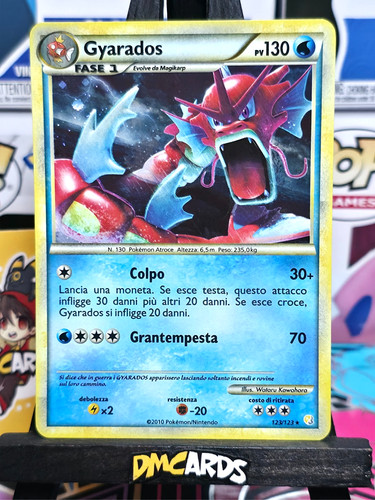 Pokemon gyarados 123 rara - 123/123,