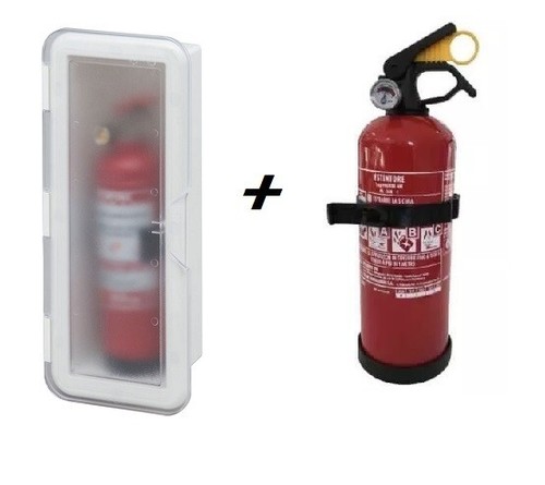 Kit vano porta - vano, estintore