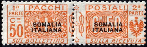 Somalia 1926 pacchi - somalia,