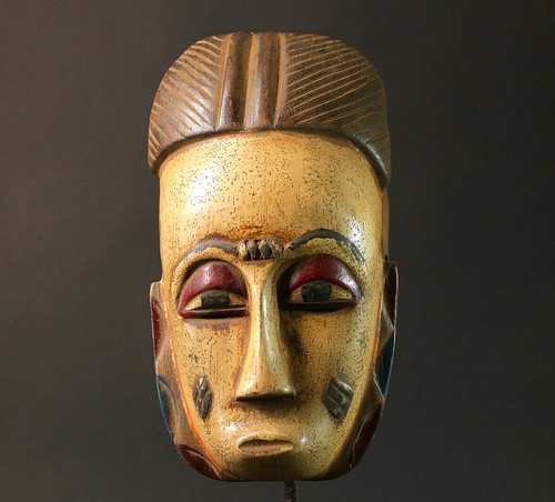 Maschera africana legno - africana, in