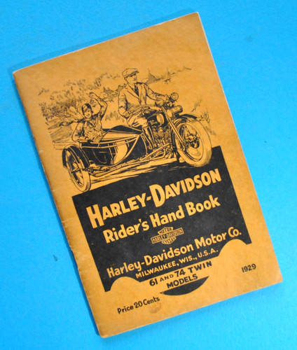 Manuale originale 1926-1929