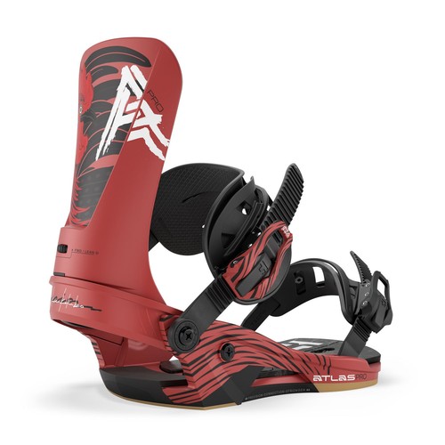 Attacchi snowboard union atlas - attacchi,