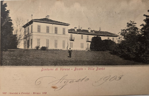 Cartolina 1903 varese bosto - cartolina,