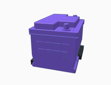 Supporto batteria auto caravan fissaggio auto batteria auto campeggio supporto