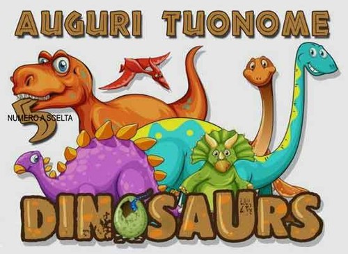 Cialda dinosauri - cialda,