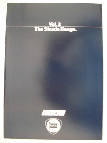 Brochure fiat strada 1980 - brochure,