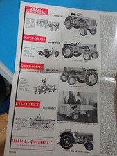 PUBBLICITA'  1968  ARTICOLI  FERRARI LANDINI TR 350 DEUTZ TRATTRICE TRATTORE
