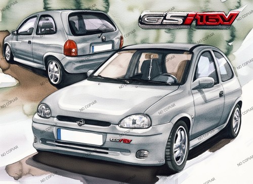 Opel corsa gsi 16v - opel, b
