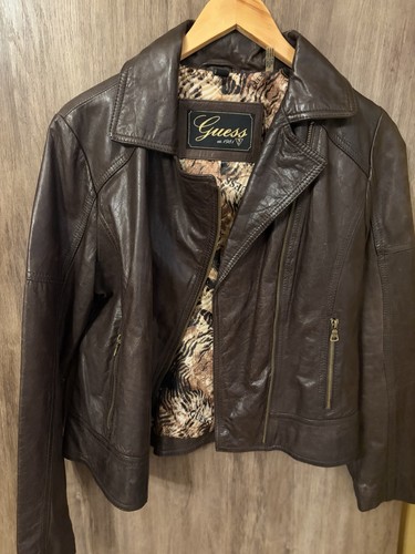 Giacca moto vintage guess - vintage,