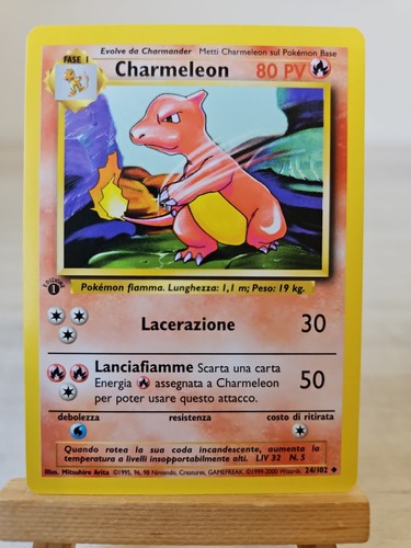 Pokemon charmeleon 1st - charmeleon,