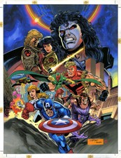 Avengers poster gigante
