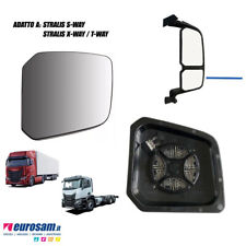 VETRO SPECCHIO GRANDANGOLO RETROVISORE DX PER IVECO STRALIS S-WAY X-WAY 2019- 