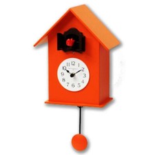 216 arancio orologio cucu - arancio, da