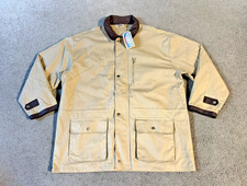 Giacca uomo vintage nuova con etichette NOS Marlboro Cowboy Chronicles tela fienile lavoro - taglia XL