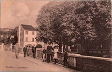 ?? Cartolina Treviso - La Pescheria - FP/VG 1912  Animata