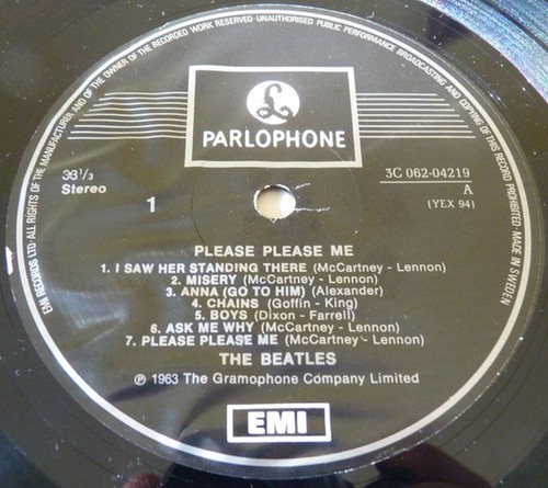 The beatles please - please, me