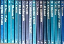 Le grandi famiglie d'Europa, Mondadori, 1972-1973 - 17 volumi