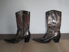 hhh SUPERBES BOTTES CUIR VERNI