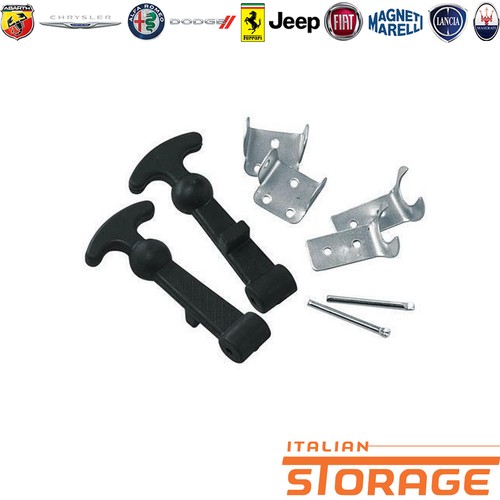 Kit ganci cofano trattore - cofano,