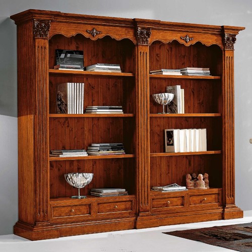 Libreria legno massello - libreria,