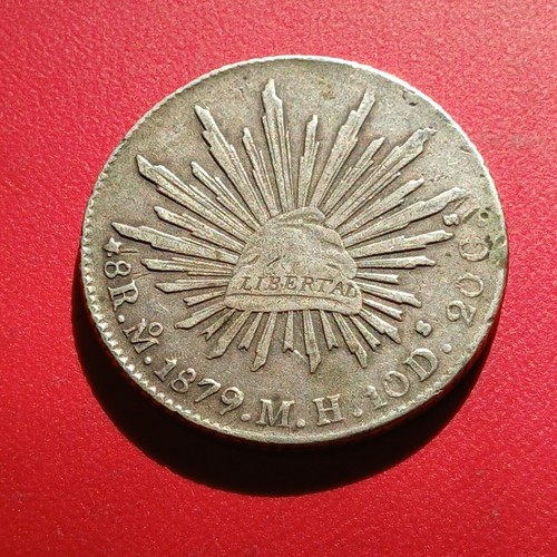 Messico moneta reales - moneta, 1879