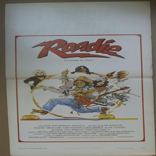 Locandina film roadie 1980 - film,