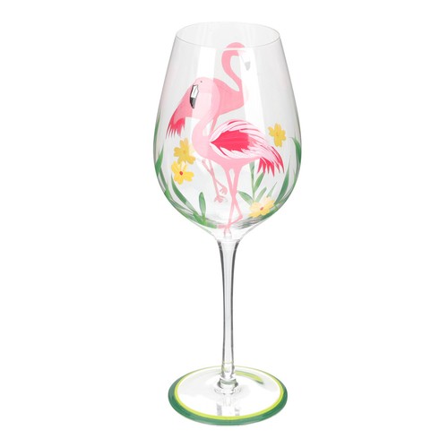 Bicchiere vino con piedini - bicchiere,