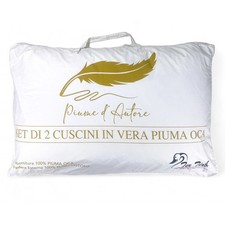 Guanciali piume autore set - d'autore,,