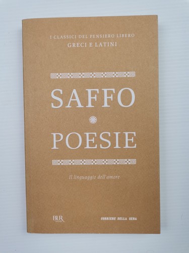 Saffo poesie - saffo, "poesie"