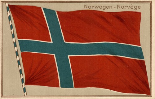 Bandiera della norvegia - norvegia,