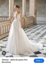 abito da sposa nuovo mai indossato - AIRE BARCELONA - modello DEHESA.  