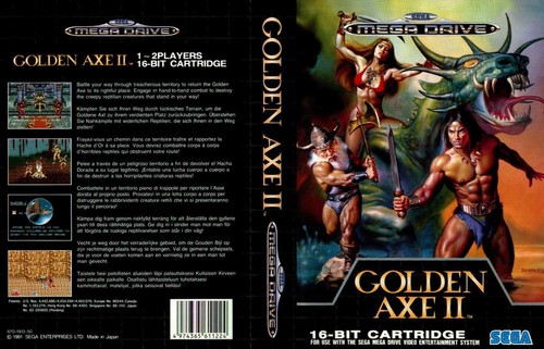 Golden axe ii mega - mega, drive