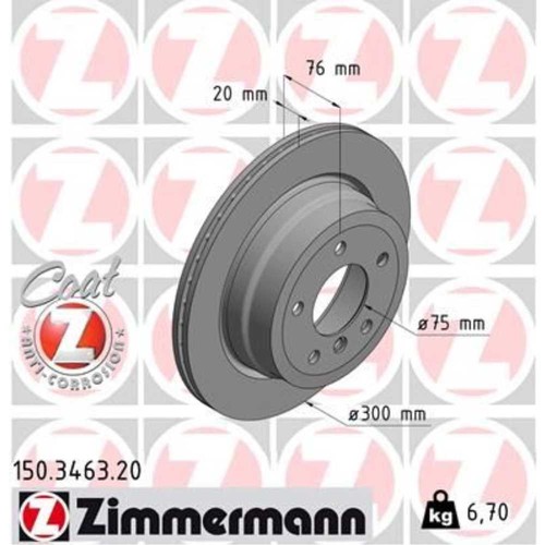 Zimmermann disco freno - zimmermann,
