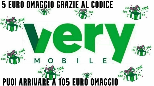 Very mobile coupon sconto - mobile,